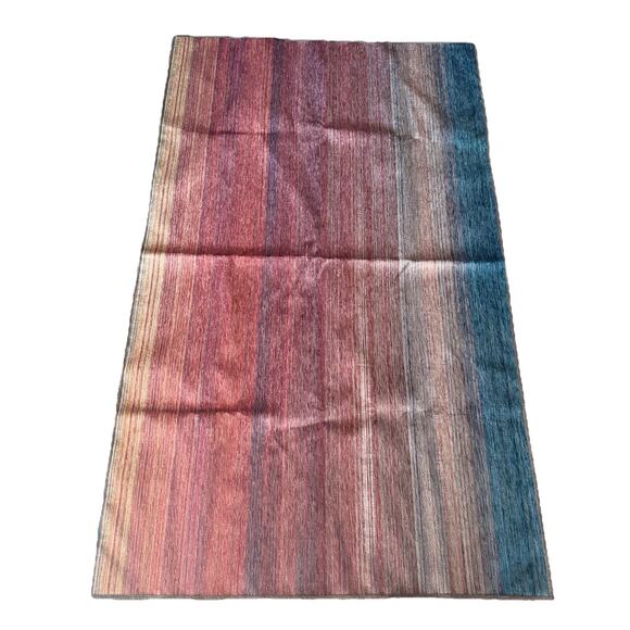 Ruggable Linear Striped Multicolor Flatwoven Rug 3x5 Top Only - Picture 1 of 3